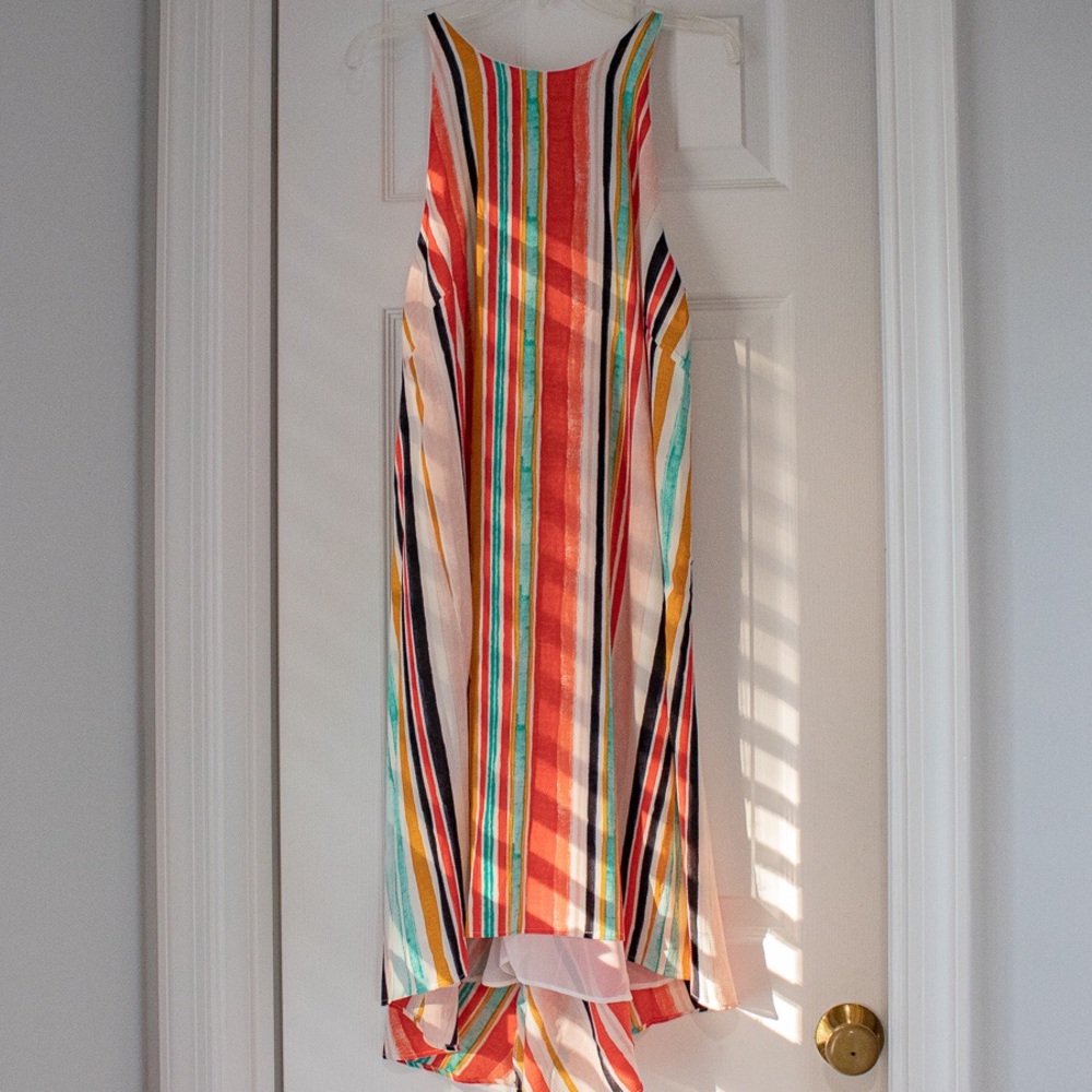 NWOT multi color dress